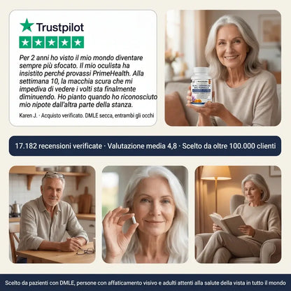 PrimeHealth Formula Avanzata per gli Occhi 15 in 1