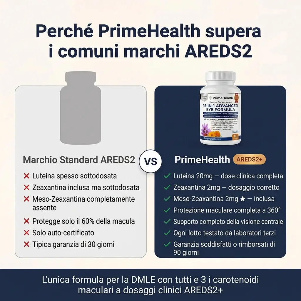 PrimeHealth Formula Avanzata per gli Occhi 15 in 1