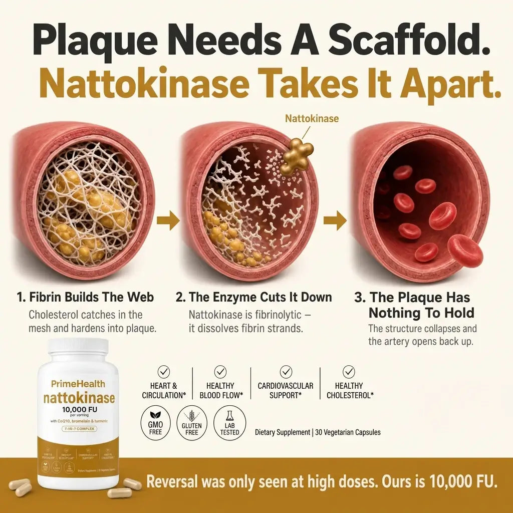 Max Potency Nattokinase 10,000 FU — Circulation Support