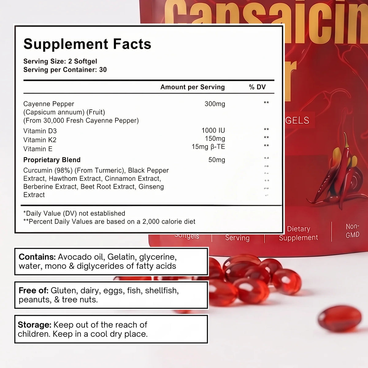 PrimeHealth Peperoncino di Cayenna