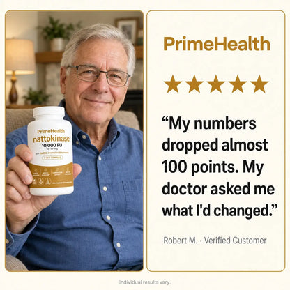 Max Potency Nattokinase 10,000 FU — Circulation Support