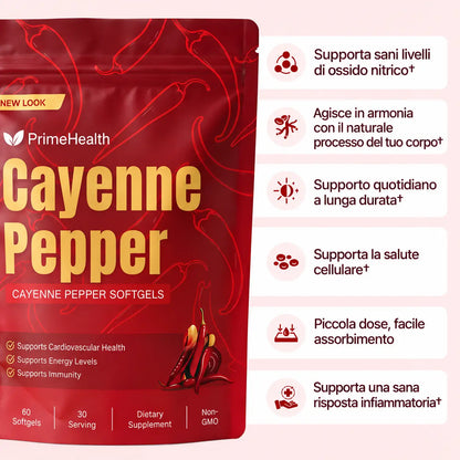 PrimeHealth Peperoncino di Cayenna