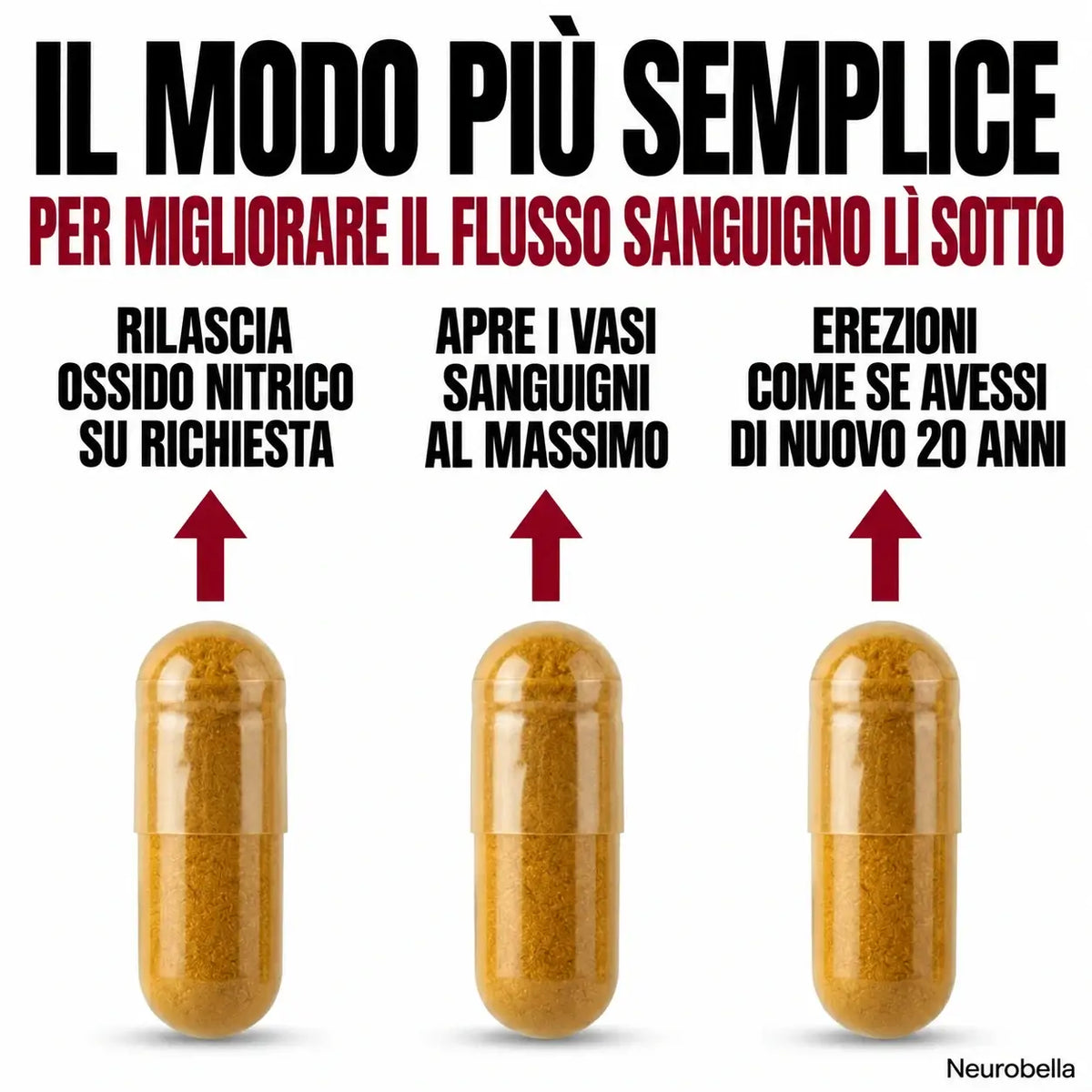 Capsule di Cacao Crudo PrimeHealth per Favorire la Circolazione Sanguigna e la Vitalità Maschile
