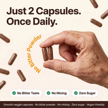 PrimeHealth Raw Cacao Capsules To Support Blood Flow And Male Vitality