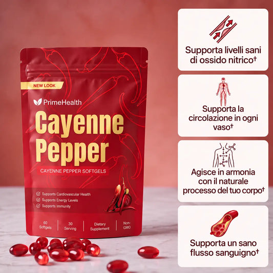 PrimeHealth Peperoncino di Cayenna